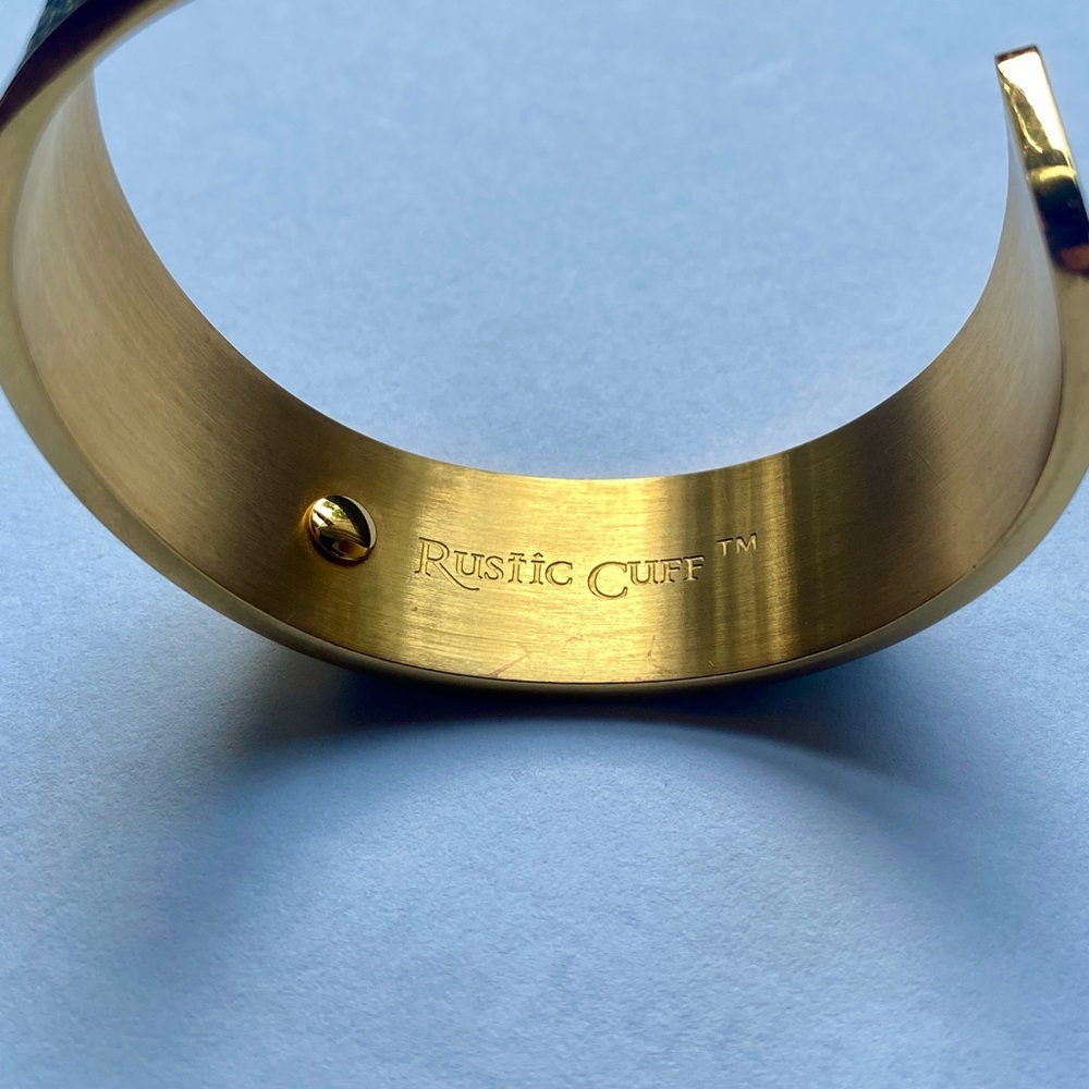 2 Rustic Cuff Bracelets - Danielle Stingray Cuff … - image 5
